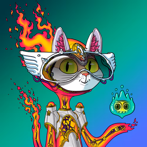 Alien Cat #1117