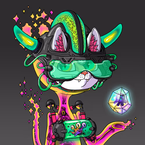 Alien Cat #9650