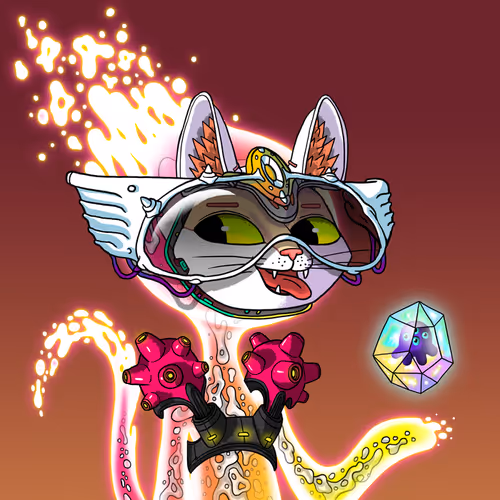 Alien Cat #1912