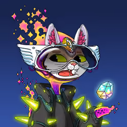Alien Cat #10070