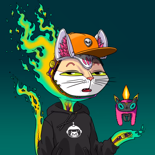 Alien Cat #8817