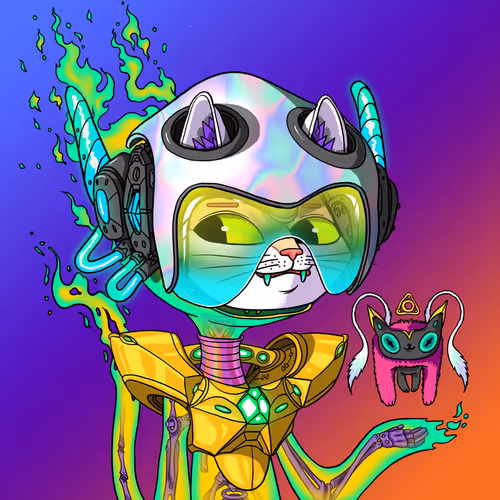 Alien Cat #6002