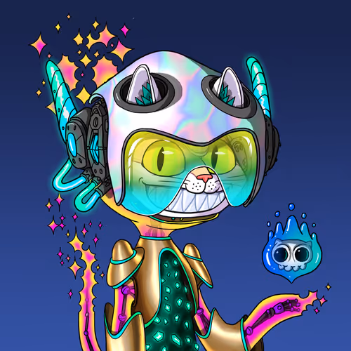 Alien Cat #9699