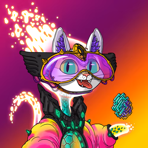 Alien Cat #6363