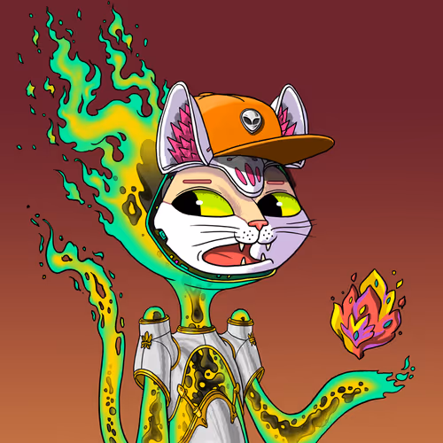 Alien Cat #3027