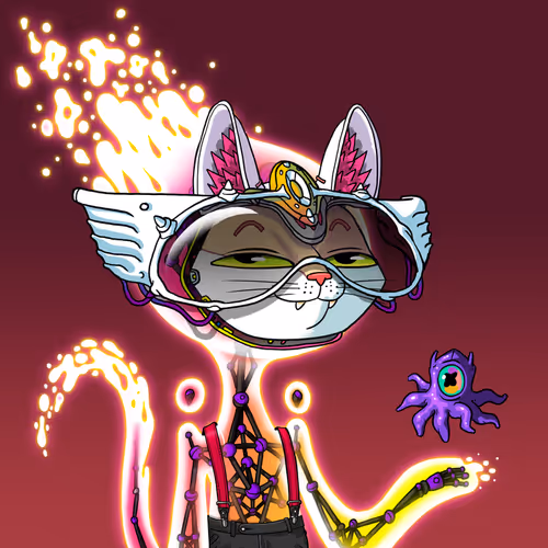 Alien Cat #1743