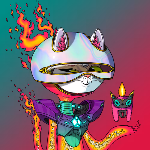 Alien Cat #7069