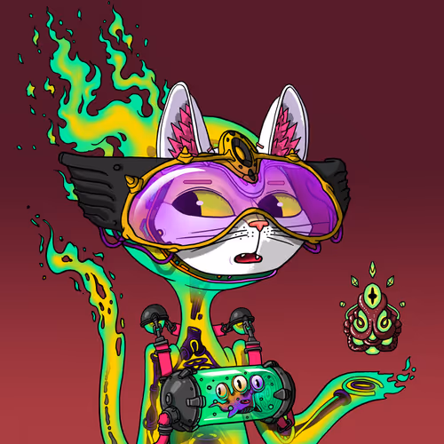 Alien Cat #1151