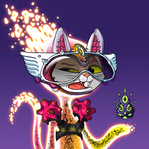 Alien Cat #1259