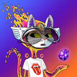 Alien Cat #8583