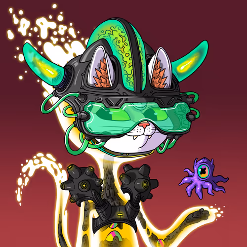 Alien Cat #1002