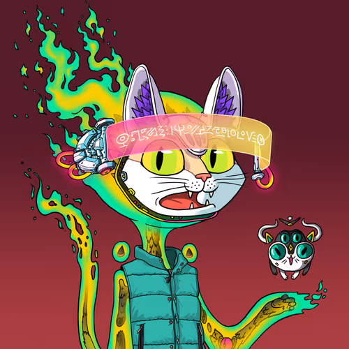 Alien Cat #8702