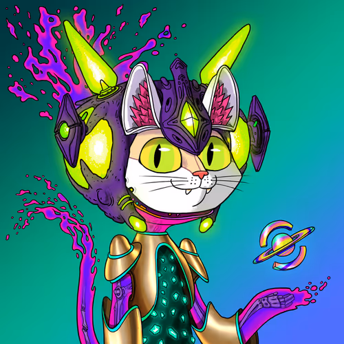Alien Cat #8741