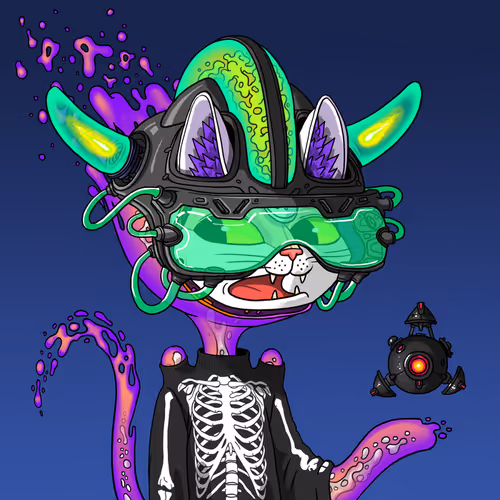Alien Cat #7476