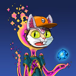 Alien Cat #9475
