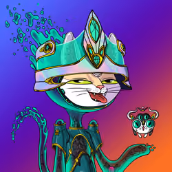 Alien Cat #8272