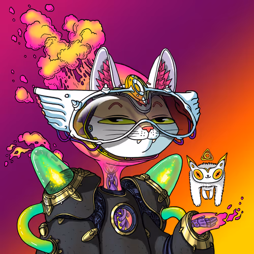 Alien Cat #6645