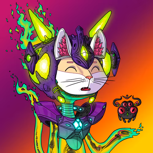 Alien Cat #7144