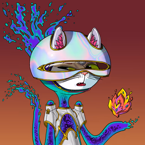 Alien Cat #6655
