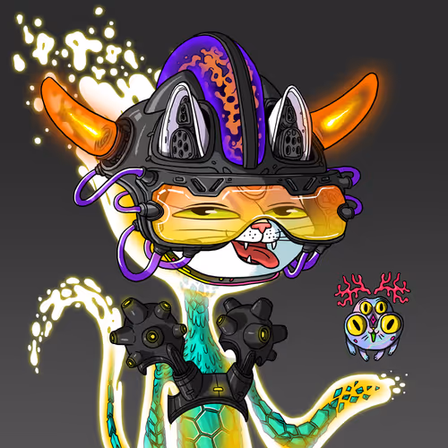 Alien Cat #1365