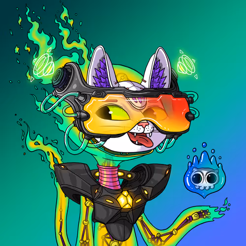 Alien Cat #7022