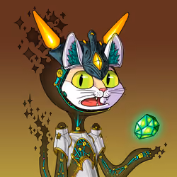 Alien Cat #100