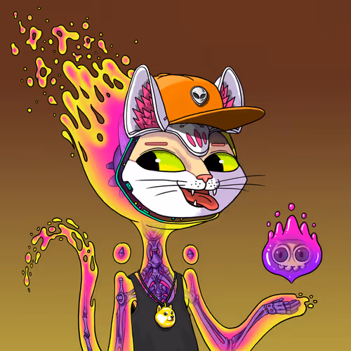 Alien Cat #2420