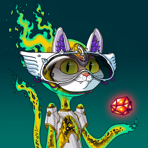 Alien Cat #7458