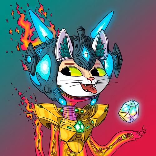 Alien Cat #1020