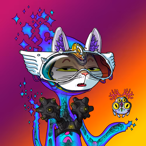 Alien Cat #1738