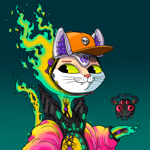 Alien Cat #3066