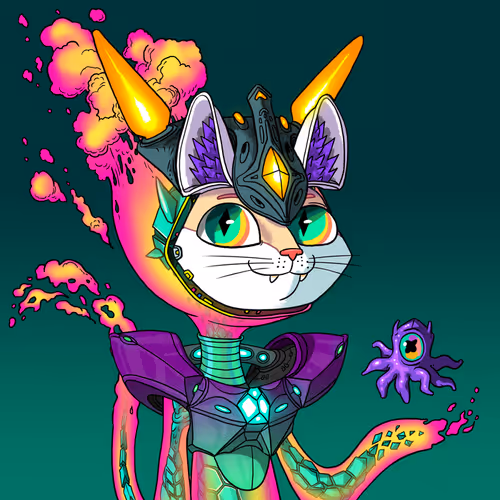 Alien Cat #10055
