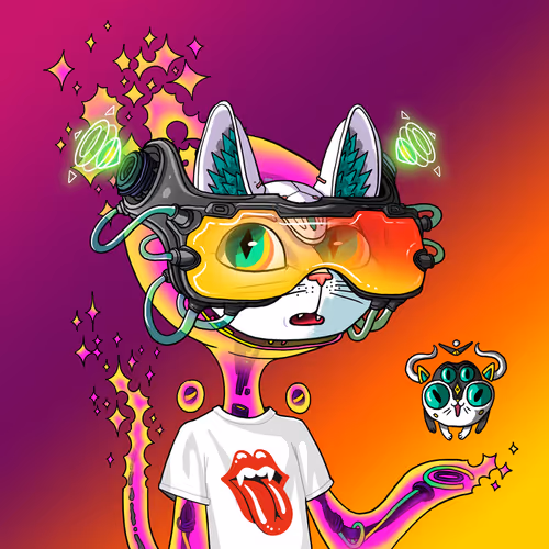 Alien Cat #1390