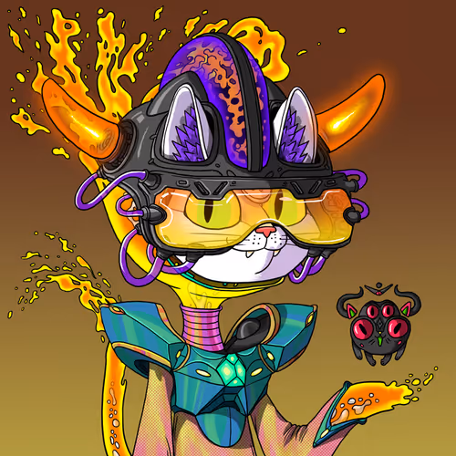 Alien Cat #757