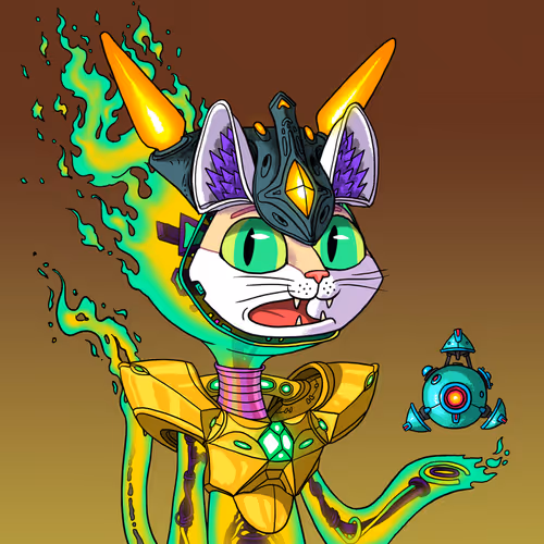 Alien Cat #6802