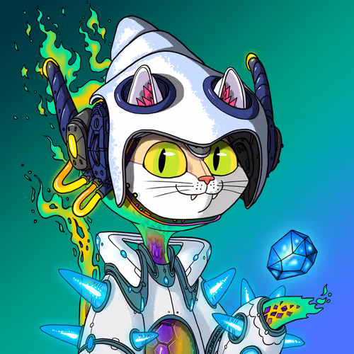 Alien Cat #629