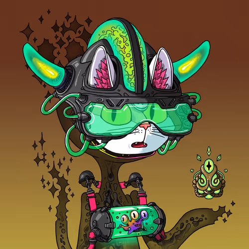 Alien Cat #9882