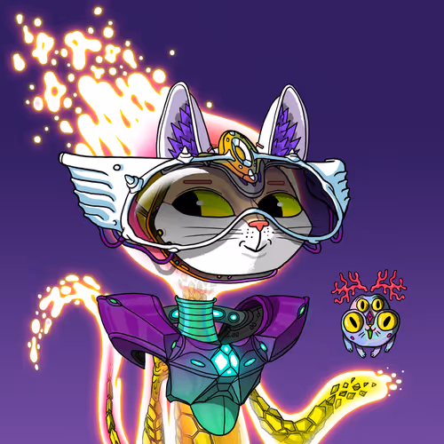 Alien Cat #8063