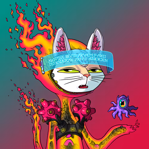 Alien Cat #3229