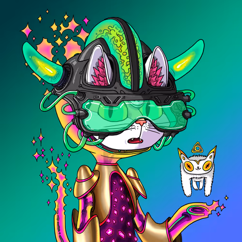 Alien Cat #10228