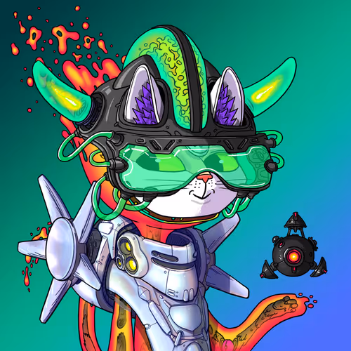 Alien Cat #9674