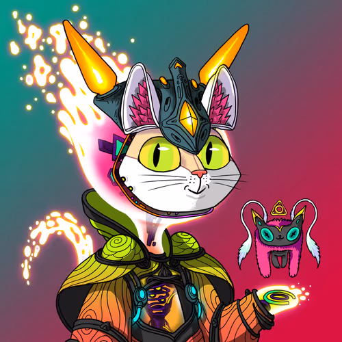 Alien Cat #2054