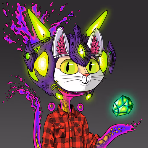 Alien Cat #6352
