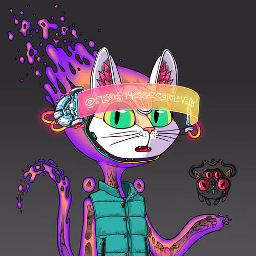 Alien Cat #8924