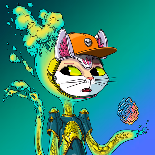 Alien Cat #6754