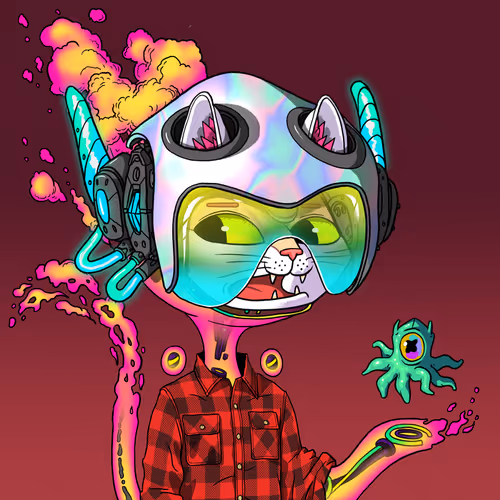 Alien Cat #5848