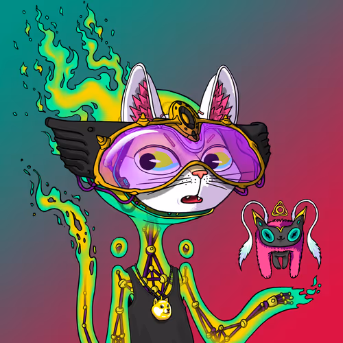 Alien Cat #8256