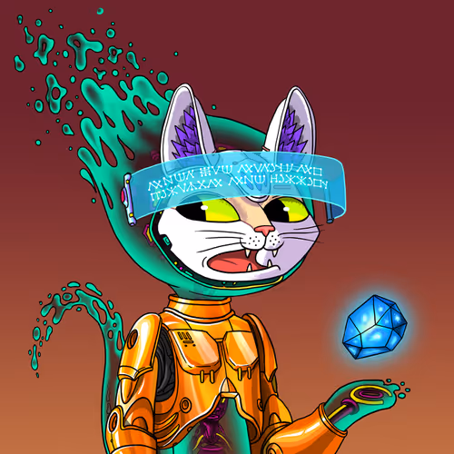 Alien Cat #8383