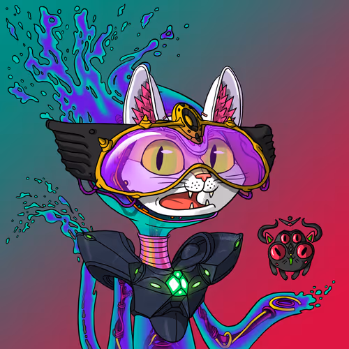 Alien Cat #5643