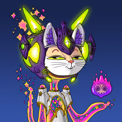 Alien Cat #6757